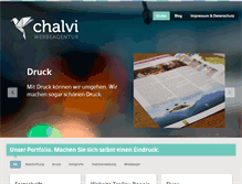 Tablet Screenshot of chalvi.de